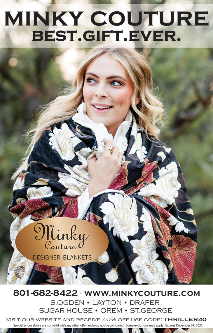 Minky Couture Blankets advertisment