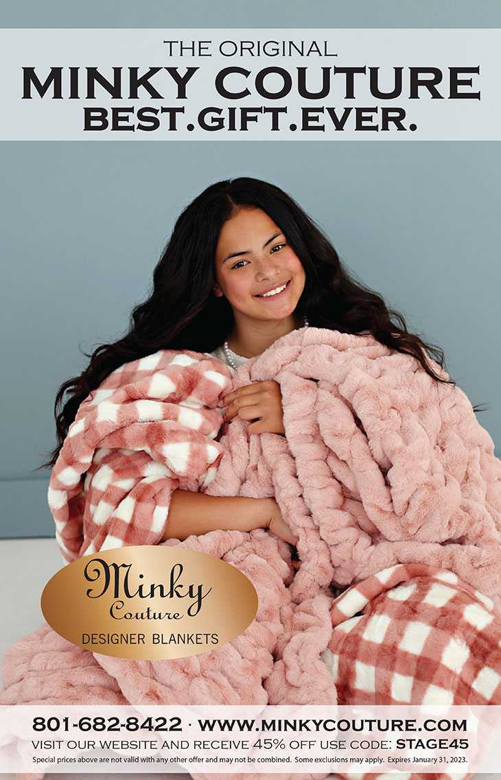 Minky Couture blankets